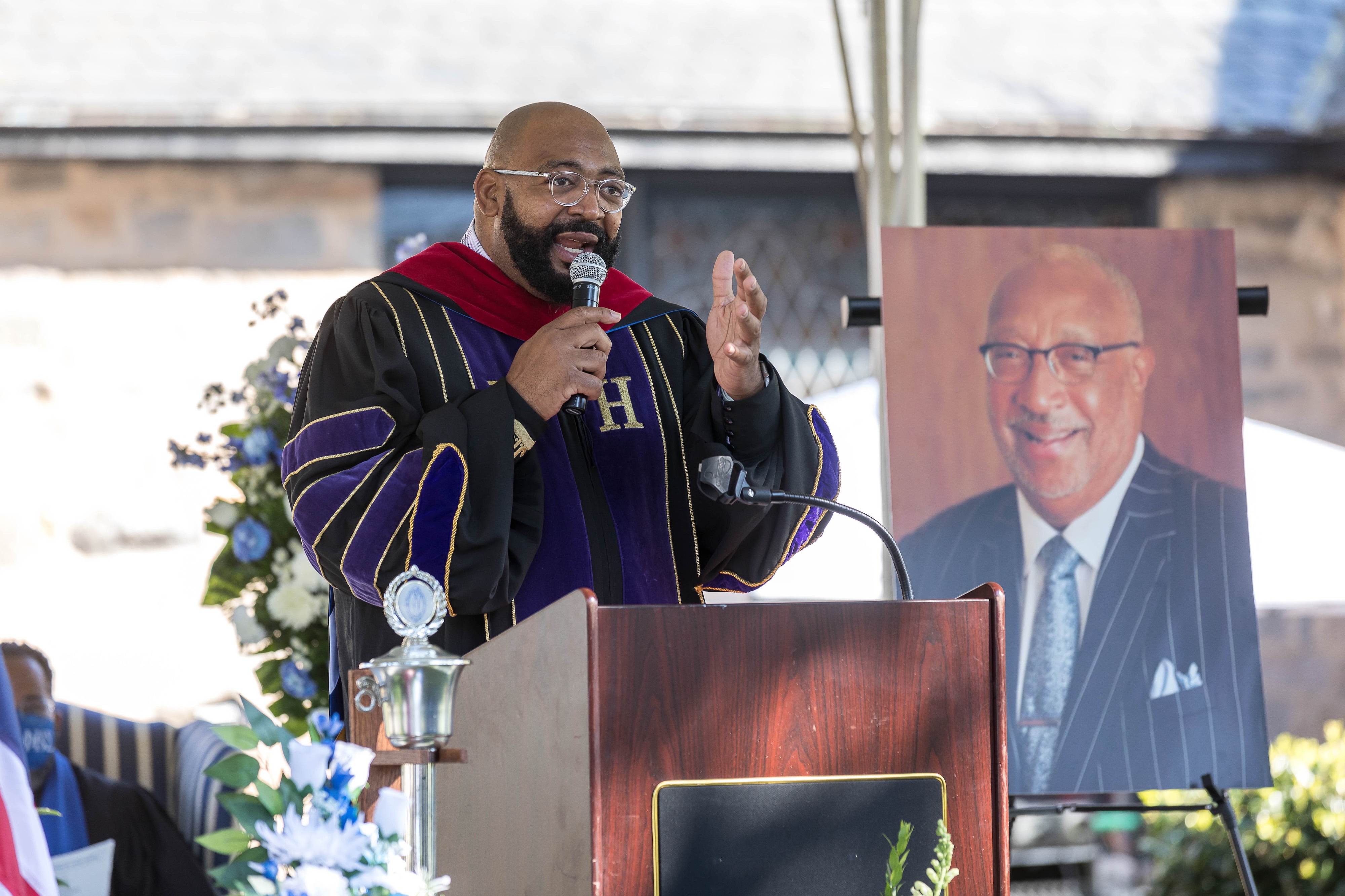 Dr. Irving Pressley McPhail Memorial Service Saint Augustine's University